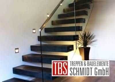 Glasgelaender Kragarmtreppe Bremen der Firma TBS Schmidt GmbH