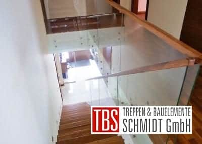 Bruestungsgelaender Kragarmtreppe Saarland der Firma TBS Schmidt GmbH