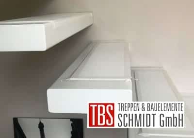 Stufen Kragarmtreppe Gauersheim der Firma TBS Schmidt GmbH