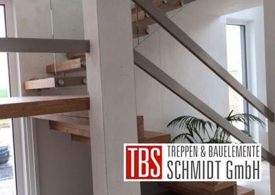 Gelaender Kragarmtreppe Moenchengladbach der Firma TBS Schmidt GmbH