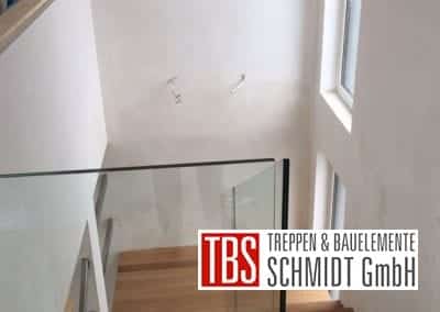 Glasgelaende Kragarmtreppe Moenchengladbach der Firma TBS Schmidt GmbH