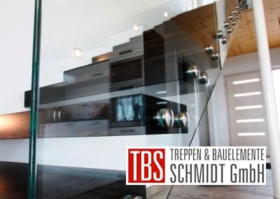 Glasgelaender Kragarmtreppe Niedersachsen der Firma TBS Schmidt GmbH