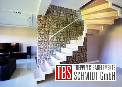 Halbgewendelte Faltwerktreppe Salzgitter der Firma TBS Schmidt GmbH