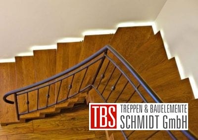 LED Beleuchtung Faltwerktreppe Weiden der Firma TBS Schmidt GmbH