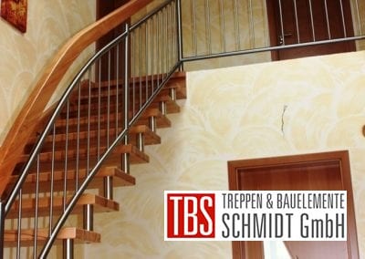 Gelaenderverlauf Wangen-Bolzentreppe Weimar der Firma TBS Schmidt GmbH