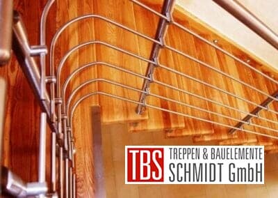 Handlauf Wangen-Bolzentreppe Detmold der Firma TBS Schmidt GmbH