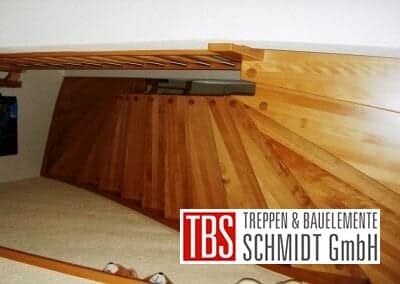 Unteransicht Wangen-Bolzentreppe Eschweiler der Firma TBS Schmidt GmbH