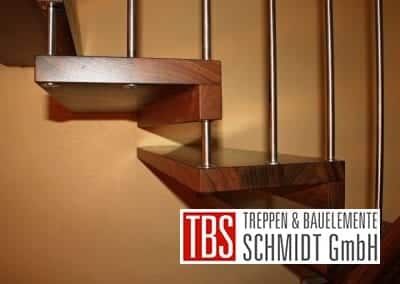 Seitenansicht Bolzentreppe Flensburg der Firma TBS Schmidt GmbH