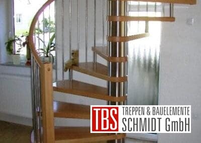 Spindeltreppe Landau der Firma TBS Schmidt GmbH