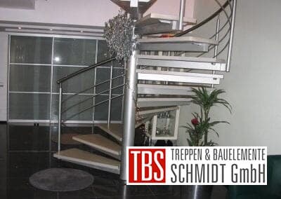 Spindeltreppe Schwerin der Firma TBS Schmidt GmbH