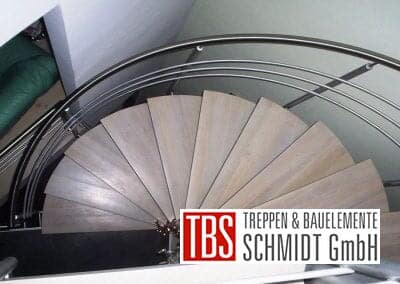 Gelaender Spindeltreppe Schwerin der Firma TBS Schmidt GmbH