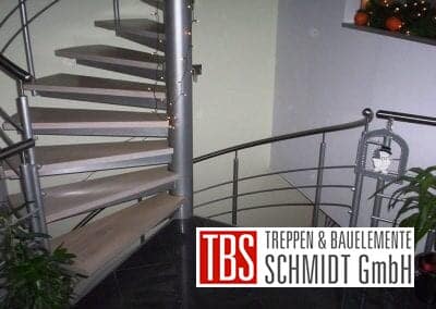 Spindeltreppe Schwerin der Firma TBS Schmidt GmbH