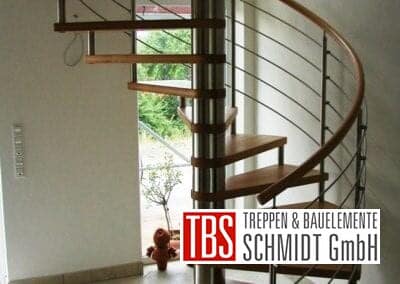 Spindeltreppe Ottweiler der Firma TBS Schmidt GmbH