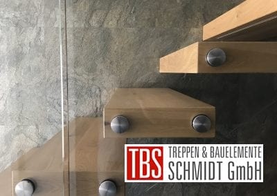 Punkthalter Kragarmtreppe St. Ingbert der Firma TBS Schmidt GmbH