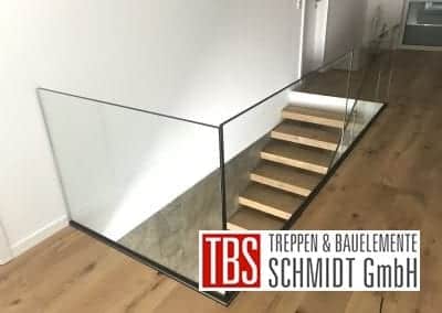 Bruestungsgelaender Kragarmtreppe St. Ingbert der Firma TBS Schmidt GmbH
