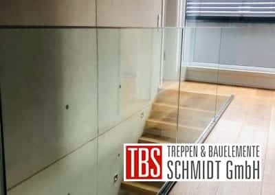 Bruestungsgelaender Kragarmtreppe Mettmann der Firma TBS Schmidt GmbH