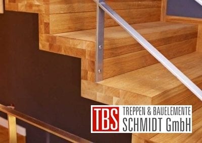 Gelaender Faltwerktreppe Karlsruhe der Firma TBS Schmidt GmbH