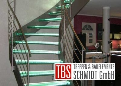 Glastreppe Muenchen der Firma TBS Schmidt GmbH