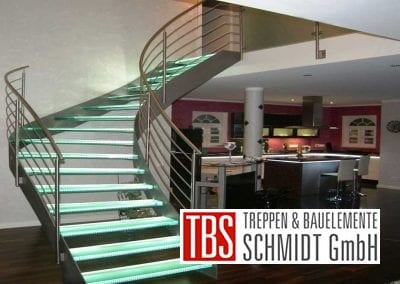 Glastreppe Muenchen der Firma TBS Schmidt GmbH
