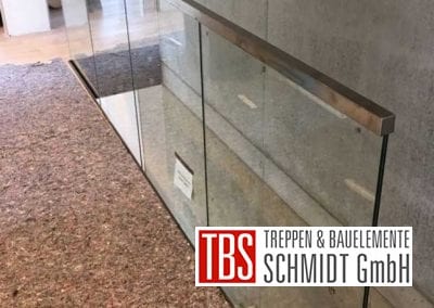 Montagebild Galerie Kragarmtreppe Kirkel der Firma TBS Schmidt GmbH