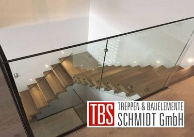 Bruestungsgelaender Kragarmtreppe Schriesheim der Firma TBS Schmidt GmbH