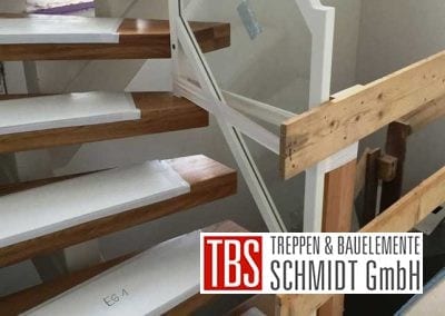 Montagebild Mittelholmtreppe Geisenheim der Firma TBS Schmidt GmbH