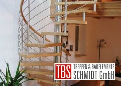 Spindeltreppe Landstuhl der Firma TBS Schmidt GmbH