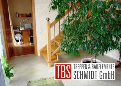Treppenpfosten Wangen-Bolzentreppe Bergheim der Firma TBS Schmidt GmbH