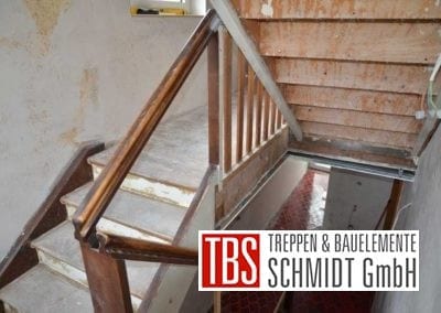 Altbautreppe Wangentreppe Homburg der Firma TBS Schmidt GmbH