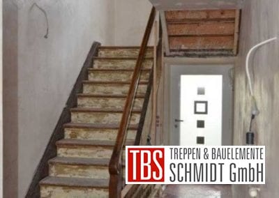 Altbautreppe Wangentreppe Homburg der Firma TBS Schmidt GmbH