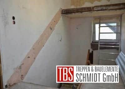Demontage Wangentreppe Homburg der Firma TBS Schmidt GmbH