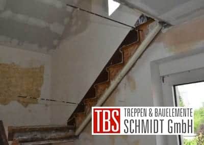 Demontage Wangentreppe Homburg der Firma TBS Schmidt GmbH