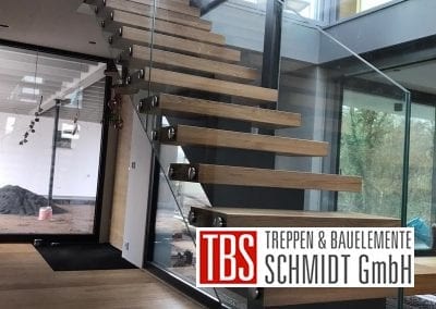 Mittelholmtreppe Treppenmontage der Firma TBS Schmidt GmbH