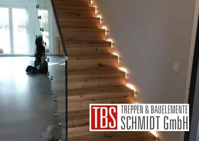 Treppenmontage der Firma TBS Schmidt GmbH