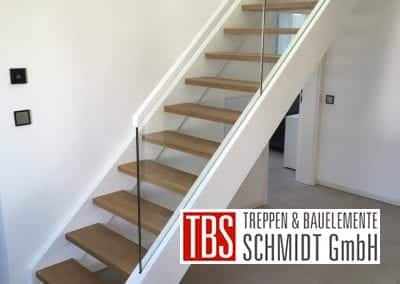 Treppenmontage der Firma TBS Schmidt GmbH