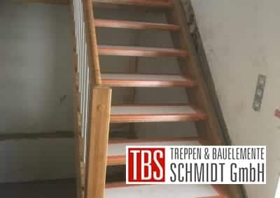 Treppenmontage der Firma TBS Schmidt GmbH