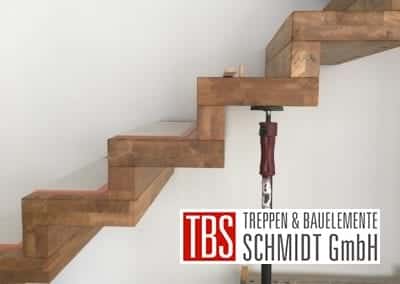 Faltwerktreppe Treppenmontage der Firma TBS Schmidt GmbH