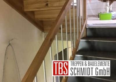 Gelaender mit Faltwerk-Treppenmontage der Firma TBS Schmidt GmbH