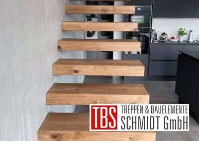 Kragarmtreppe Saarbruecken der Firma TBS Schmidt GmbH