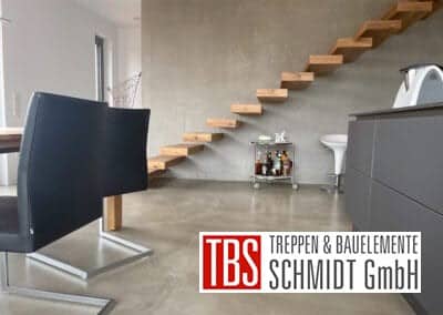 Kragarmtreppe Saarbruecken der Firma TBS Schmidt GmbH