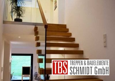 Faltwerk- mit Kragarmtreppe Lebach der Firma TBS Schmidt GmbH