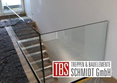 Kragarmtreppe Treppenmontage der Firma TBS Schmidt GmbH