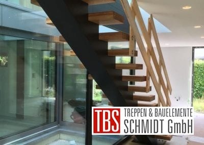 Mittelholmtreppe Treppenmontage der Firma TBS Schmidt GmbH