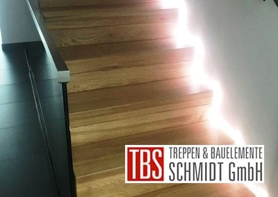 LED-Beleuchtung Faltwerktreppe Blieskastel der Firma TBS Schmidt GmbH
