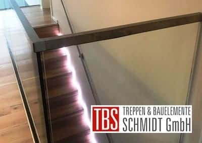 Bruestungsgelaender Faltwerktreppe Blieskastel der Firma TBS Schmidt GmbH
