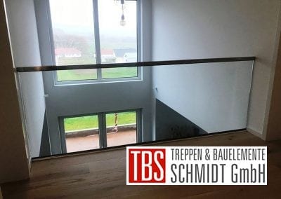 Galeriegelaender Faltwerktreppe Blieskastel der Firma TBS Schmidt GmbH