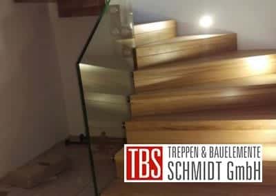 Montagearbeiten Faltwerktreppe Braunshausen der Firma TBS Schmidt GmbH