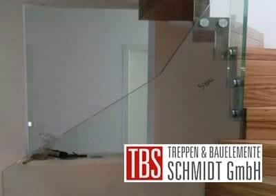 Glasgelaender Faltwerktreppe Braunshausen der Firma TBS Schmidt GmbH