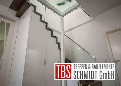 Faltwerktreppe Frankfurt Westend der Firma TBS Schmidt GmbH