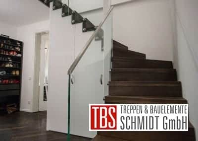 Gelaender Faltwerktreppe Frankfurt Westend der Firma TBS Schmidt GmbH